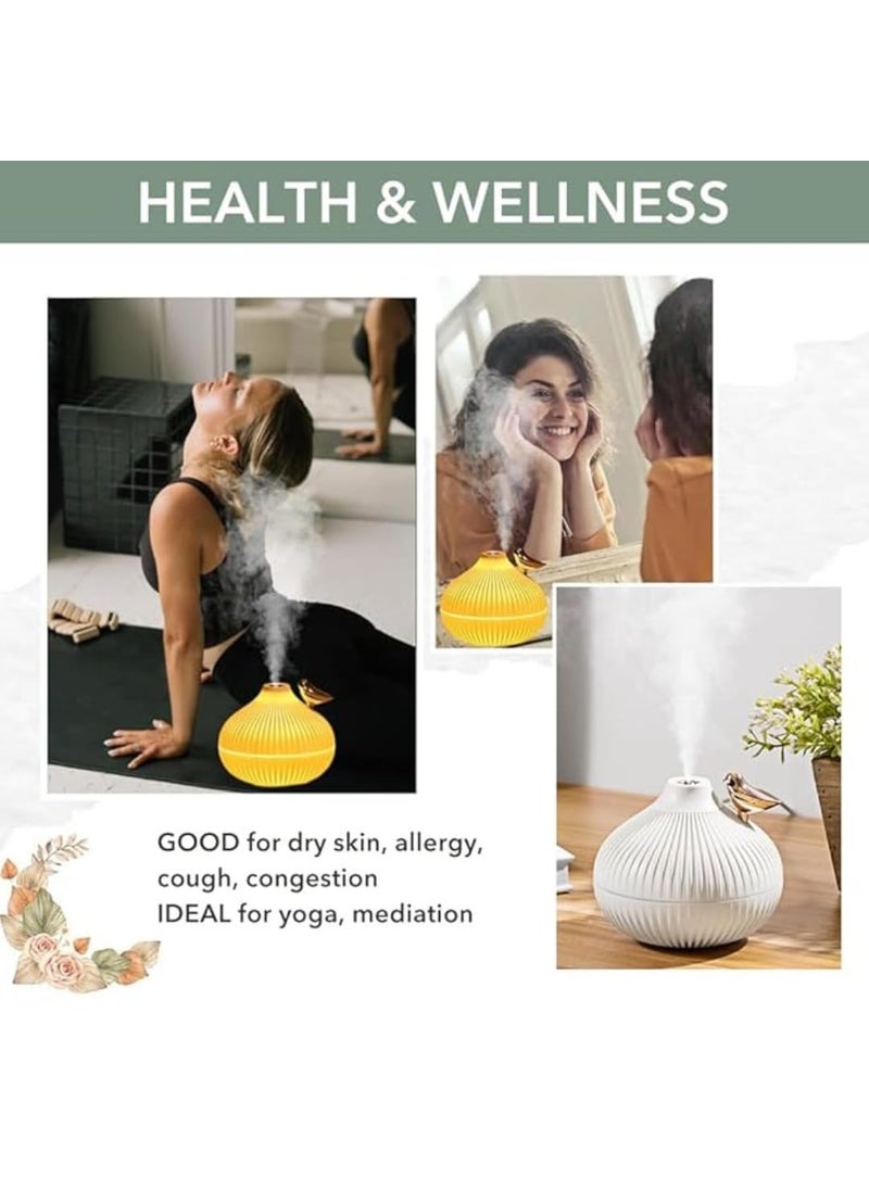 HIMOITA Himoita 300ml Portable Cool Mist Air Diffuser Super Quiet Diffuser for Bedroom Aroma Diffuser with 2 Spray Settings for Home Office and TravelAir Purifier  - Image 5