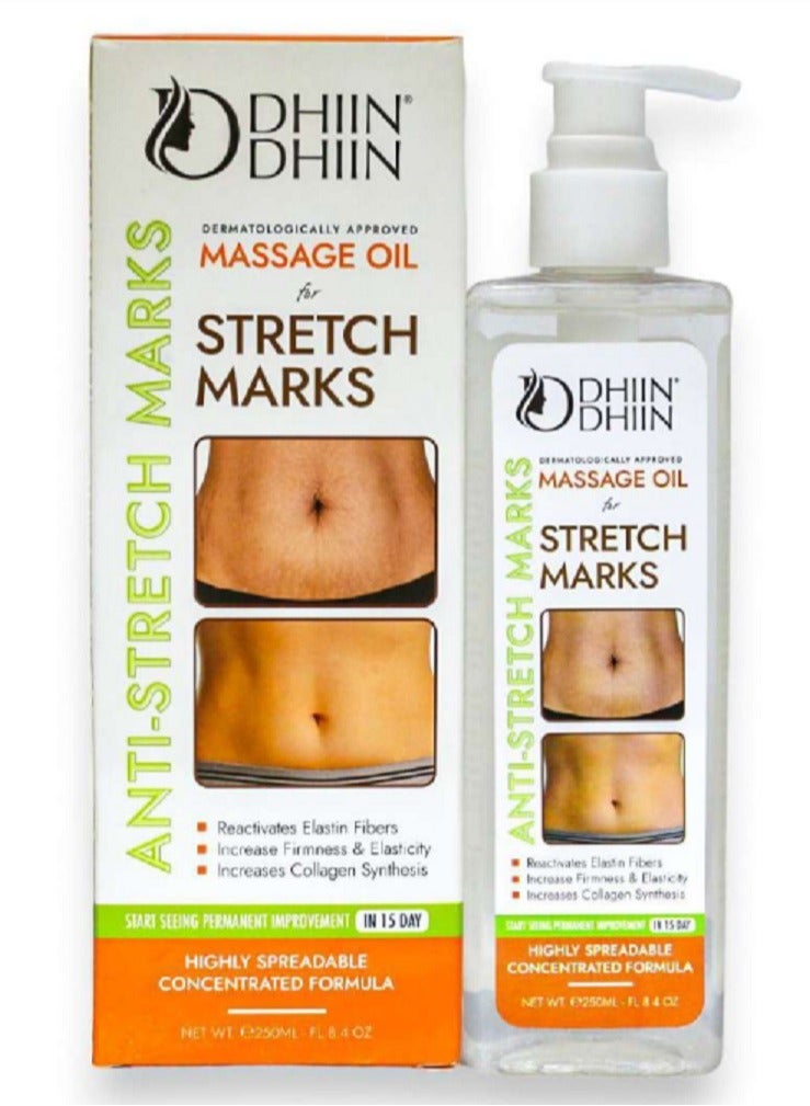DHIN DHIN Anti-Stretch Mark Massage Oil 250ml