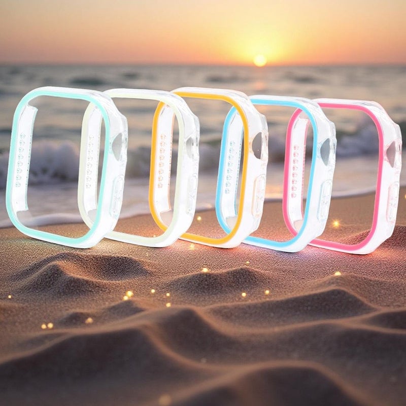 Mix Colors Hard PC Bumper for Apple Watch 42mm S10 S11 - Image 1