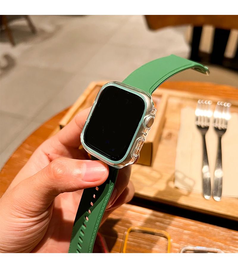 Mix Colors Hard PC Bumper for Apple Watch 42mm S10 S11 - Image 5