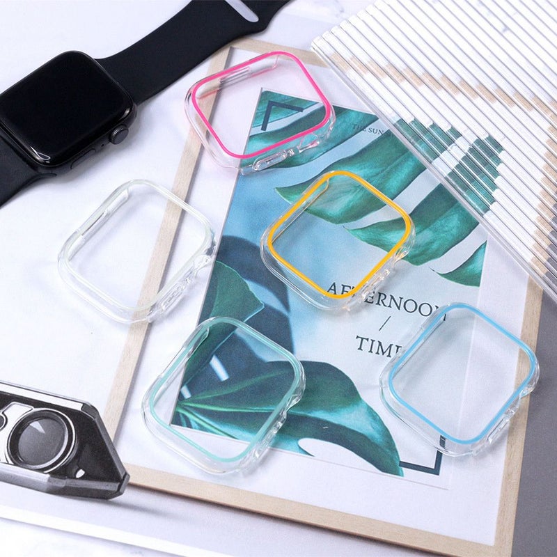 Mix Colors Hard PC Bumper for Apple Watch 42mm S10 S11 - Image 3