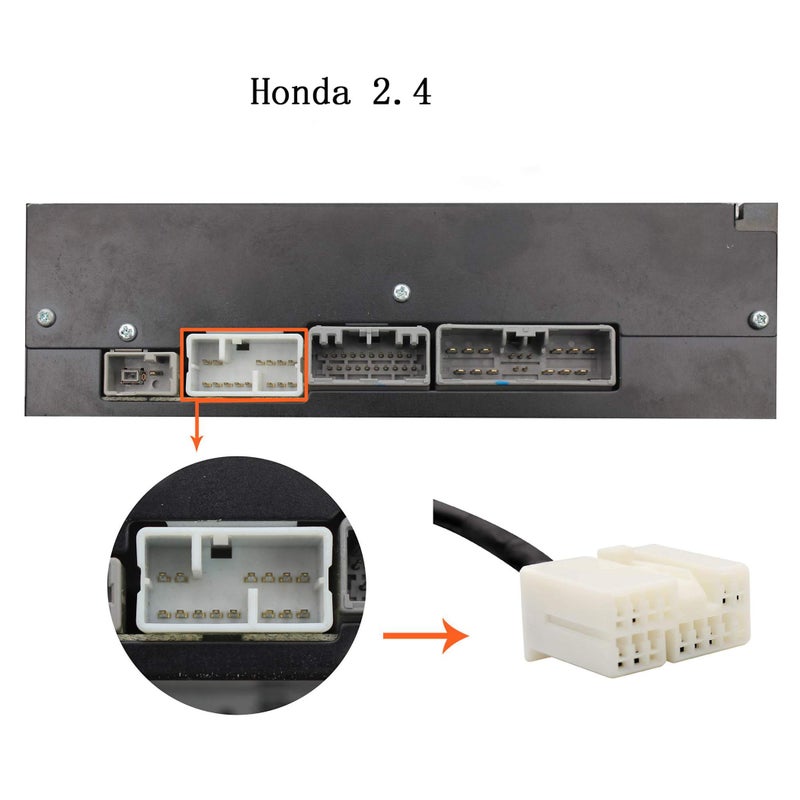 Yomikoo AUX Cord, Car Audio USB AUX Input Adapter Stereo CD Changer Compatible with Honda Accord 2003-2011/City 2002-2011/CRV 2005-2011/Civic 2006-2011/Odyssey 2005-2011 - Image 3