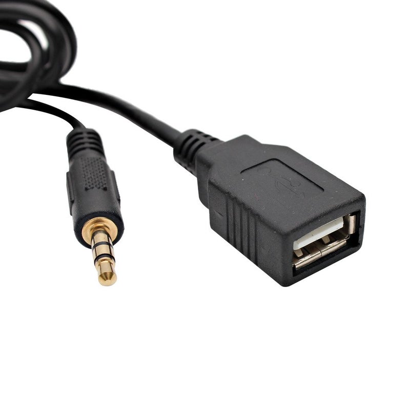 Yomikoo AUX Cord, Car Audio USB AUX Input Adapter Stereo CD Changer Compatible with Honda Accord 2003-2011/City 2002-2011/CRV 2005-2011/Civic 2006-2011/Odyssey 2005-2011 - Image 4