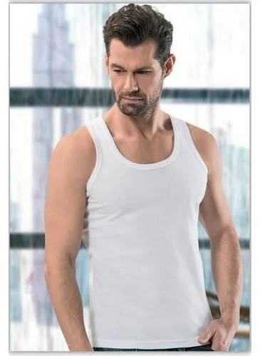 Anıt 1104 Men's Rib Undershirt 6 Pieces