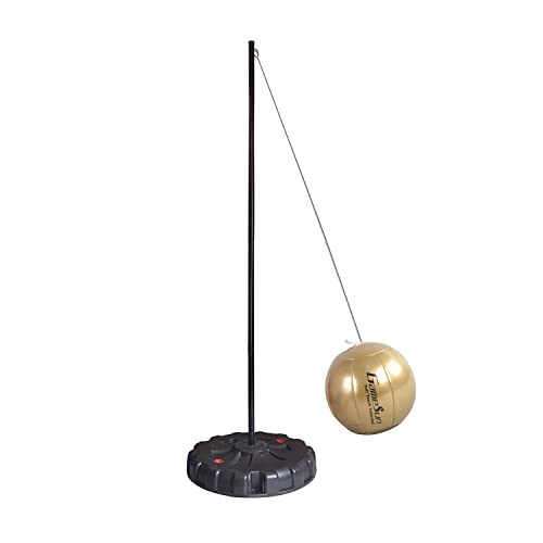 Gamesun Tetherball Ball and Rope Set- Tetherball Ball with Rope and Carabineer Hoop, Two-Needles Pump, Glow in Dark - Image 4