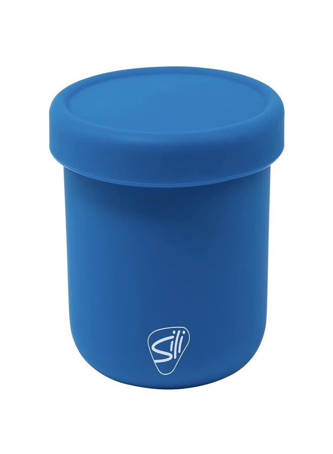 Silipint: Silicone 10oz Lidded Bowls: 2 Pack Deep Pool - Unbreakable, Flexible, Sustainable, Microwave-Oven-Dishwasher, Non-Slip - Image 4