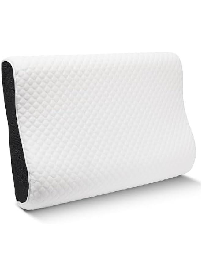 Beauenty Memory Foam Pillows – Contour Medical Pillows for Neck Pain and Side Sleeper – Ultra-Comfortable Slow Rebound Cooling Memory Foam Pillow for All Sleeper Types - Image 1