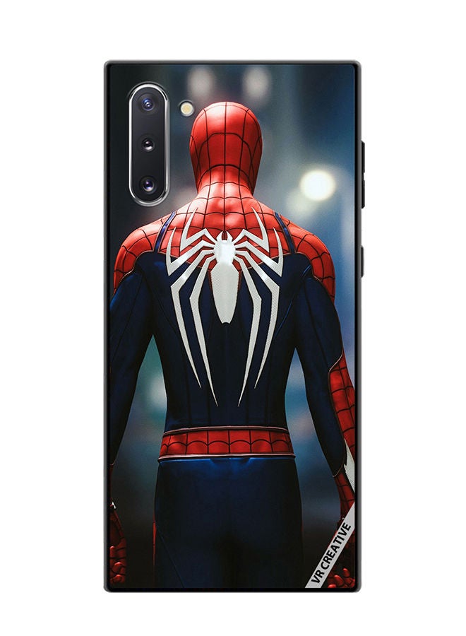 VR CREATIVE Protective Case Cover For Samsung Galaxy Note10 5G Spiderman Back Design Multicolour - Image 1