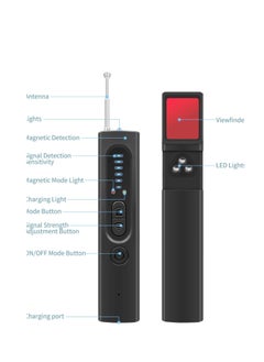 Rabos X13 Hidden Camera Detector Pocket Sized Anti Spy And Bug Sweeper Listening Device GPS Tracker Wireless Signal Scanner  - Image 2