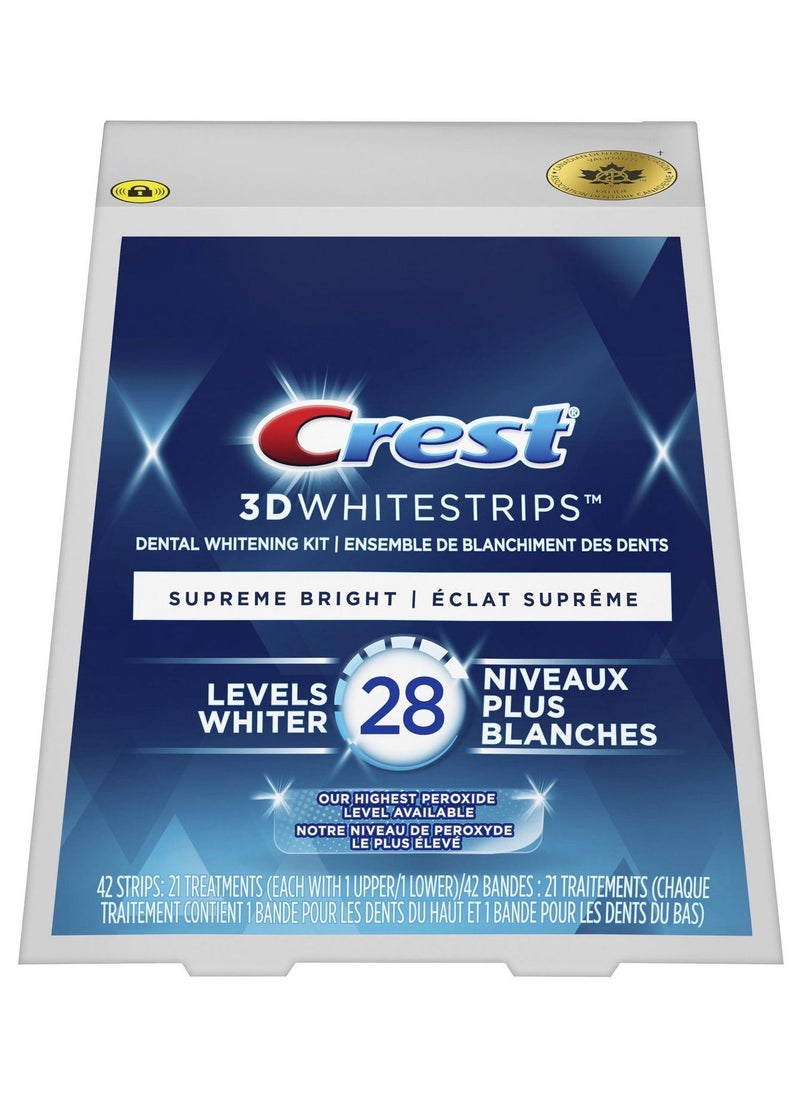 3DWhitestrips Supreme Bright At-home Teeth Whitening Kit, 21 Treatments - pzsku/Z05C26F777E3A603B5476Z/45/_/1671264967/28931a19-ab87-431d-907d-0bfe9e292864