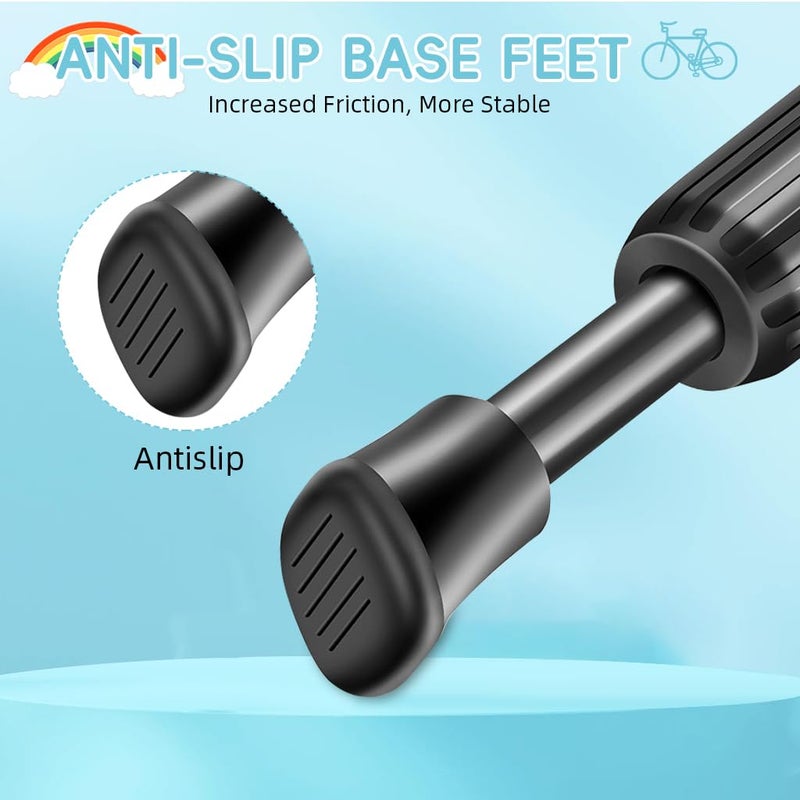 Proberos ® Kids Bicycle Kickstand for 20'' Wheel, Metal Anti-Slip Spring Loaded Reinforced Metal Kickstand 10.43 inches Replacement Bike Kickstand for Kids Bike Bike Modification Accessory, Black - Image 4