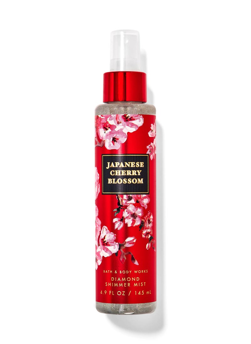 Bath and Body Japanese Cherry Blossom Diamond Shimmer Mist (NEW EDITION) 