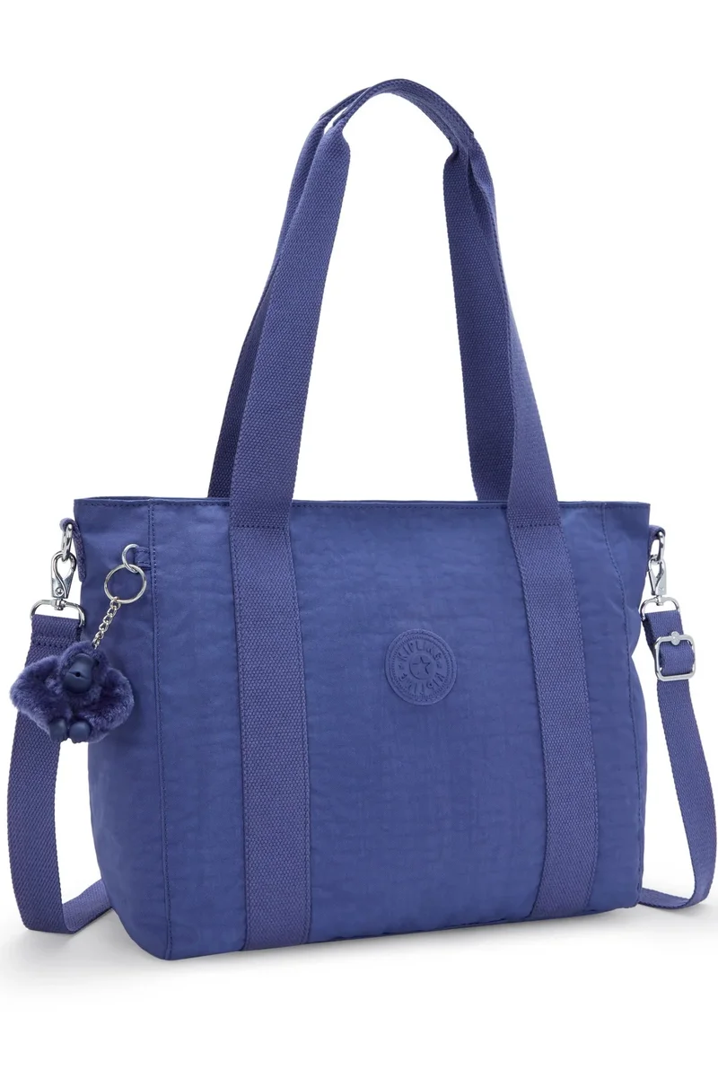 kipling Asseni S Small Female Tote (With Removable Shoulderstrap) - Ocean Blue