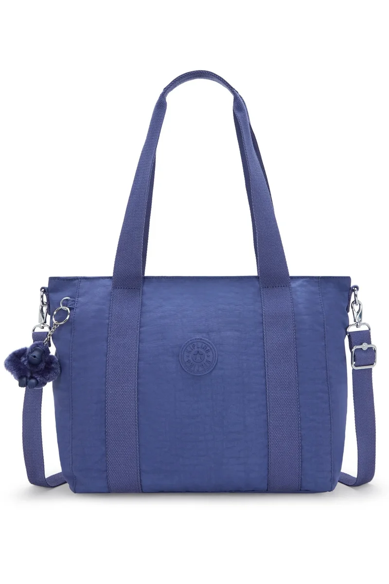 kipling Asseni S Small Female Tote (With Removable Shoulderstrap) - Ocean Blue