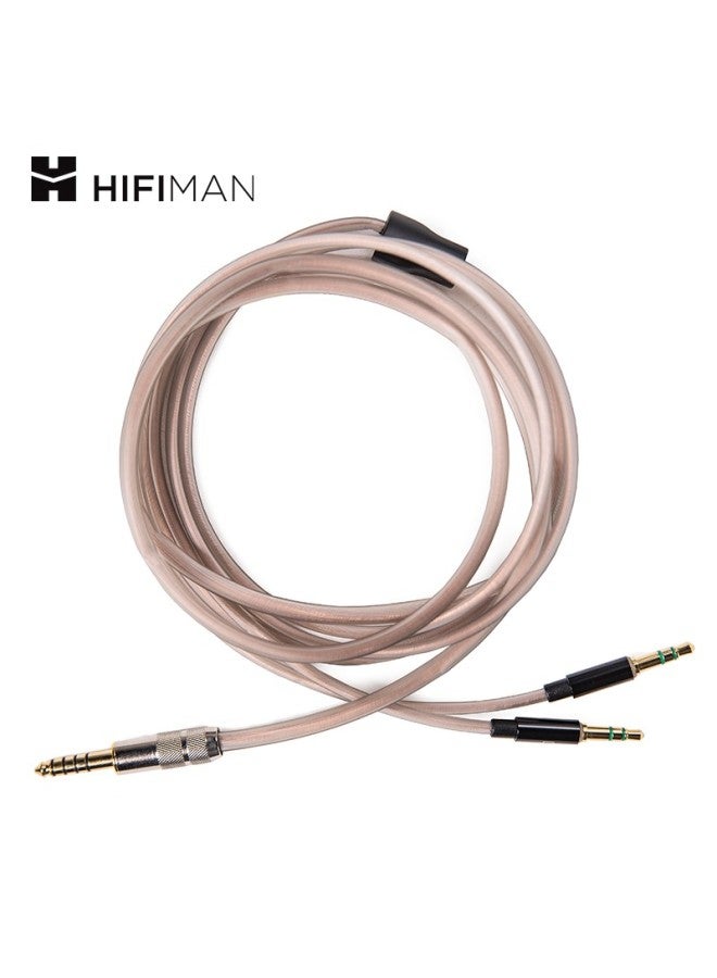 HIFIMAN Mm Balanced To 3.5mm Headphone Cable, Coaxial Output, Single Crystal Copper Wire - Image 1