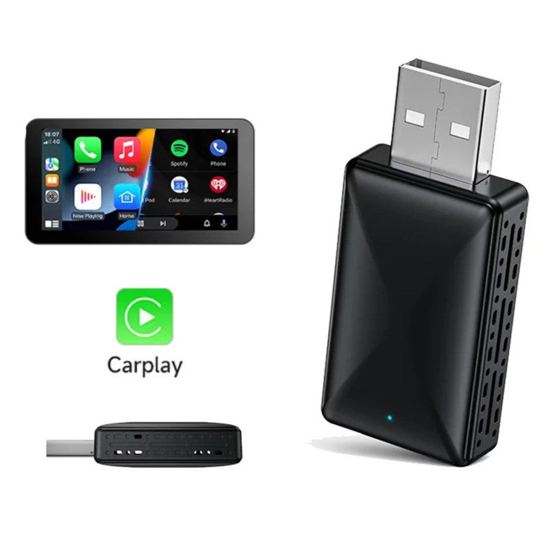 Wireless Carplay Adapter: 2-In-1 Newly Upgraded, Plug And Play, Fast Stable 5Ghz WiFi BT 5.0 Connection - Universal Compatibility, For Factory Wired Carplay Android Auto Enabled Cars - Image 3