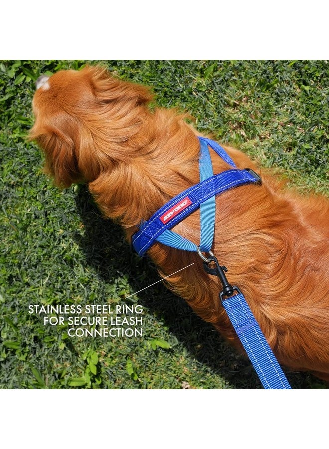 EzyDog Quick Fit Dog Harness - No Pull Harness for Training, Everyday Walking, and Easy Control - Adjustable Fit, Reflective, and Padded (Medium, Pink Camo) - Image 4