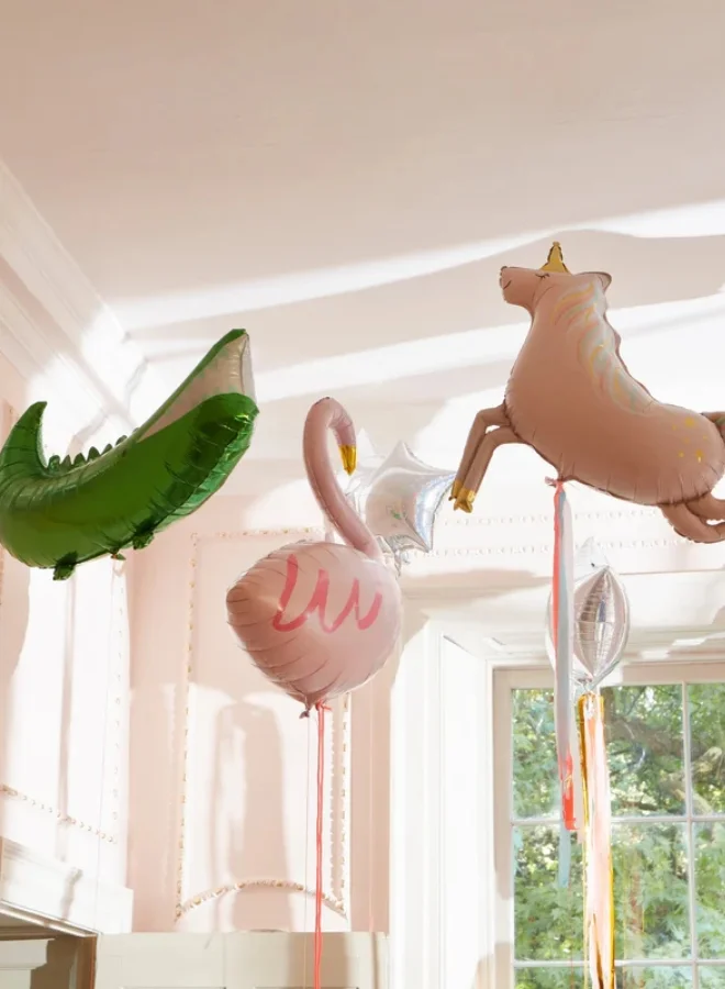 Meri Meri Crocodile Mylar Balloon