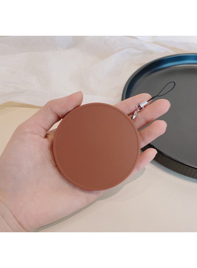 Suitable For Fuji Polonoid Instax Mini 40 Special Polonoid Silicone Lens Cover Portable Camera Cover-color:mini40-pure Brown Cover  - Image 1