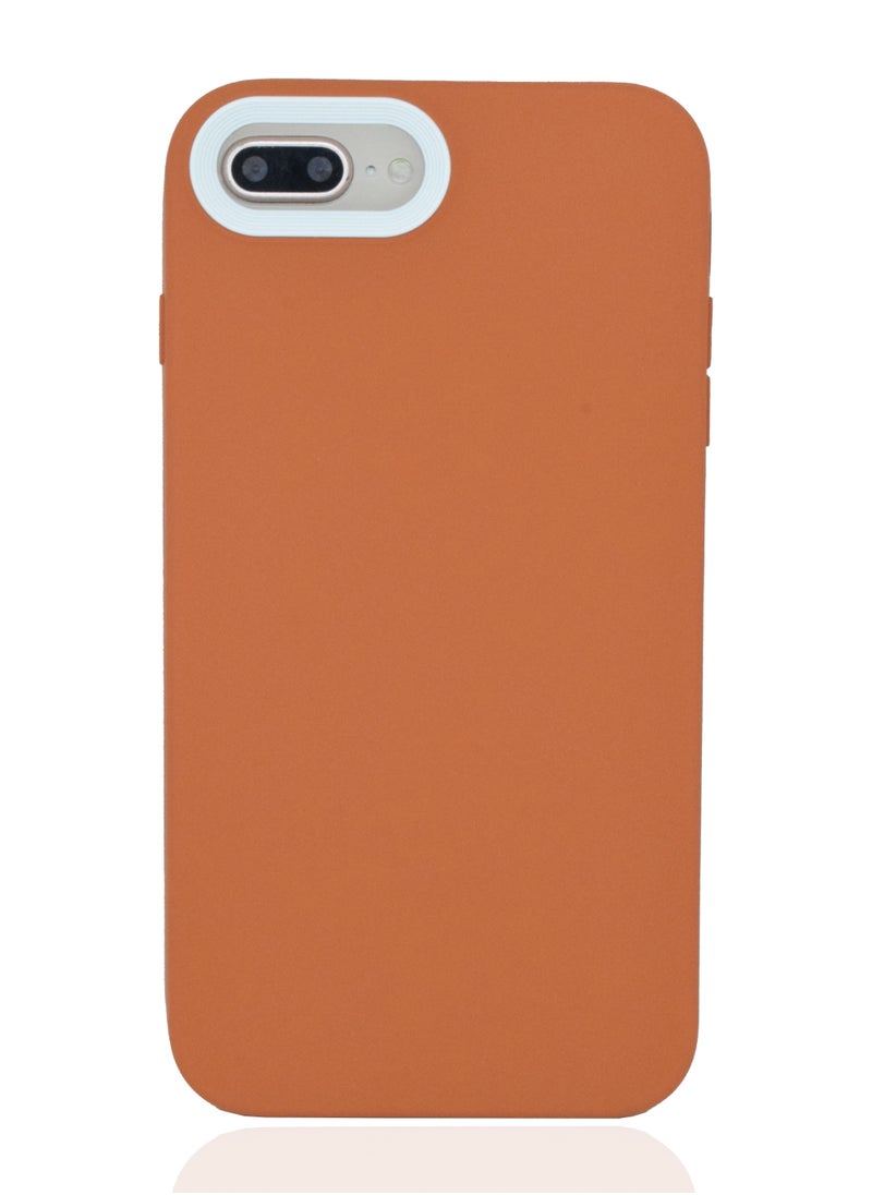 Houmt iPhone 7 Plus/8 Plus Case Soft Flexible Silicone With inside Frame Camera Protected Cover  - Image 1