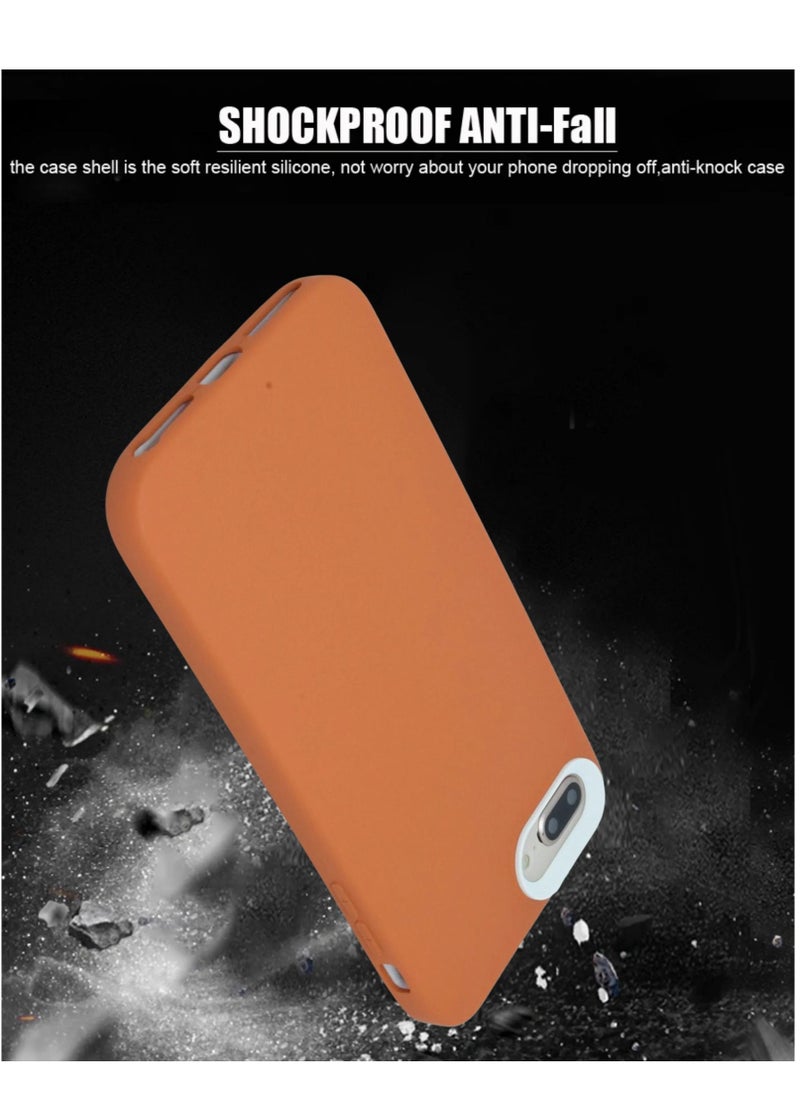 Houmt iPhone 7 Plus/8 Plus Case Soft Flexible Silicone With inside Frame Camera Protected Cover  - Image 4
