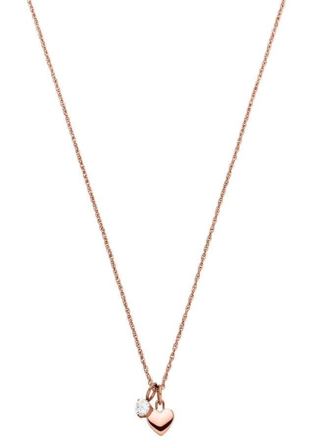 Purelei Brave Women's Necklace - Women's Necklace Made of Durable Stainless Steel - Waterproof Chain with Pendant - 50-55 cm Length Adjustable - Necklace for Your Individual Look, 20 to 22 inch - Image 1