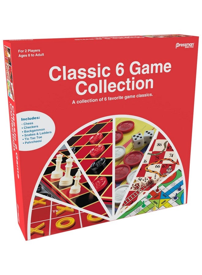 Pressman Classic 6 Game Collection - Image 1