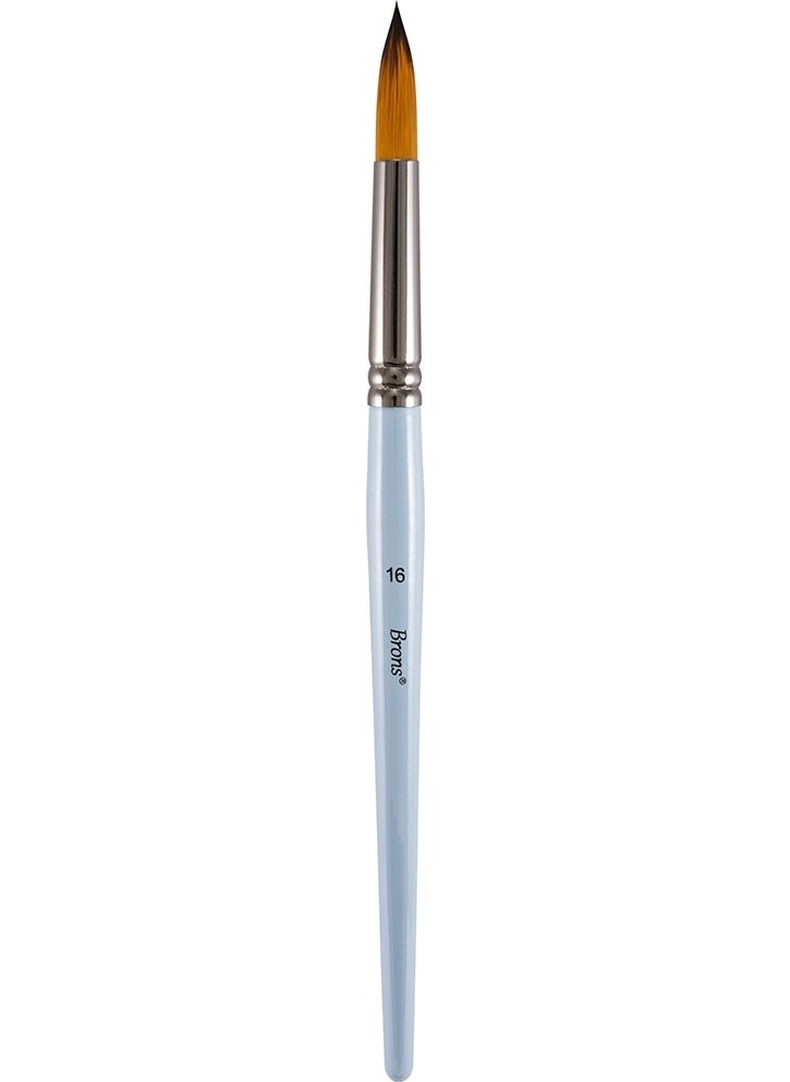 Brons BR-765 123 Series No:16 Short Handle Watercolor Brush 