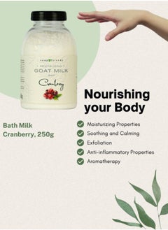 Soap&Friends Soap&Friends Cranberry Goat Bath Milk - 250 g  - Image 4