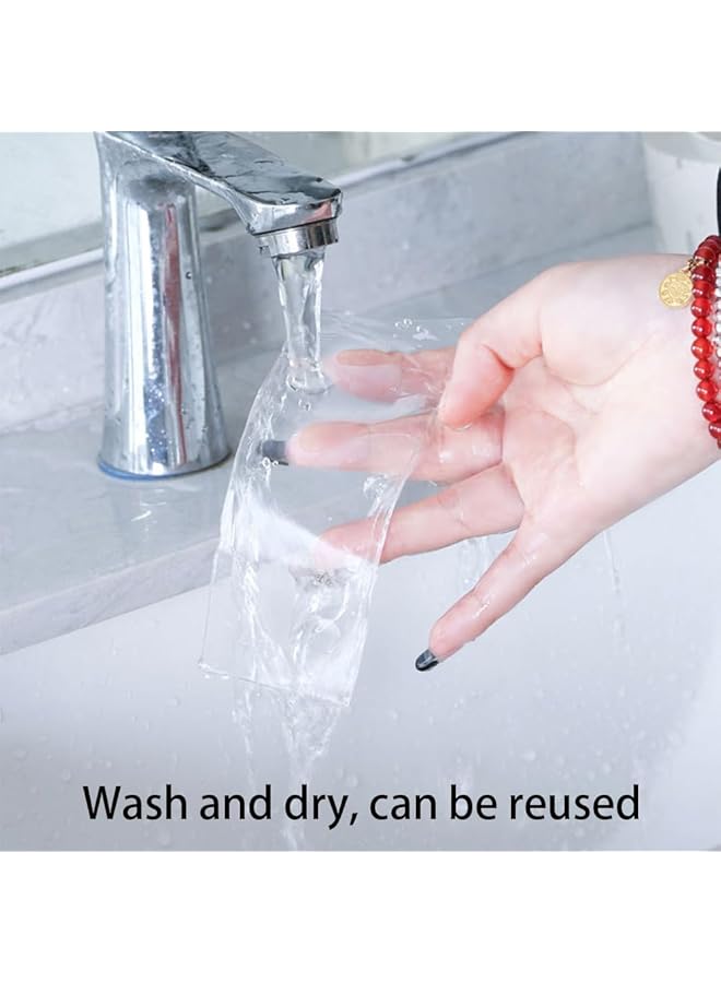 إيروريكس 2 بكرة شريط لاصق مزدوج الجوانب قابل للغسل متعدد الأغراض، شريط نانوي لا يترك أثراً، شريط تثبيت شديد التحمل لتثبيت السجاد والمنزل والمكتب والديكورات الجدارية والحرف اليدوية والديكور الزجاجي للسيارة، 2 بكرة إجمالي 32.8 قدم - Image 5