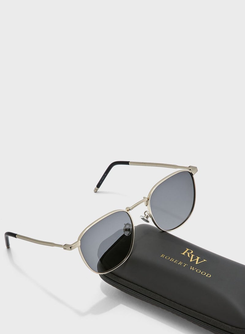 روبرت وود نظارة شمسية مربعة - Image 4