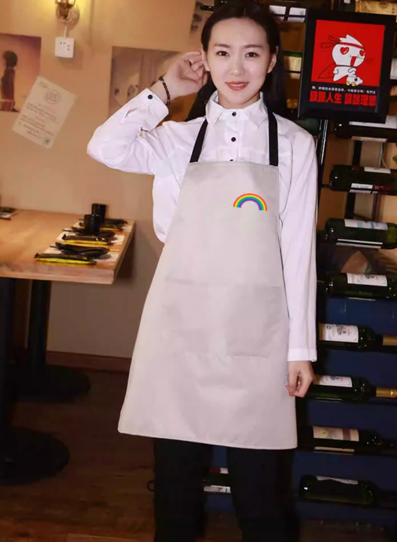 2 Pieces Household Cooking Apron Waterproof Apron Adult Bib Chef Baking Apron Kitchen Apron Housework - Image 3