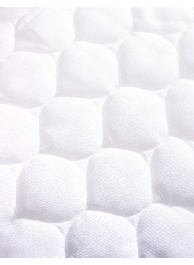 TL Care TL Care Waterproof Fitted Mini Crib Mattress Protector 38" x 24" - 100% Cotton Quilted Top, Noiseless, Ultra-Soft & Breathable Pack n Play and Mini Crib Mattress Cover - Image 4