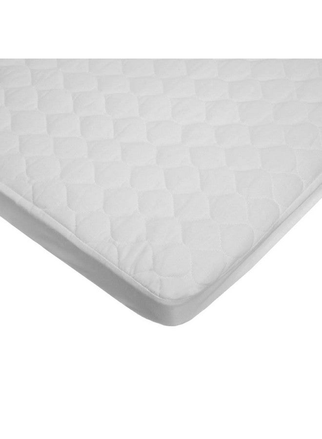 TL Care TL Care Waterproof Fitted Mini Crib Mattress Protector 38" x 24" - 100% Cotton Quilted Top, Noiseless, Ultra-Soft & Breathable Pack n Play and Mini Crib Mattress Cover - Image 1
