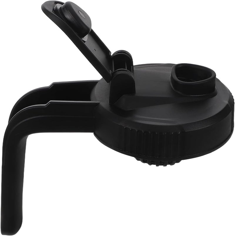 Cleaner resistant jojofuny Mason Jar Airtight Lid with Spout Handle Wide Mouth Flip Cap Lid for Canning Jars Black with Filter Screen for Juice and Beverage Pouring N/S/C nationwide deliver Multi-use well-engineered build Sufficient order stock Multi-category warehouse equip Market aligned local stock All-season available stock Long term heavy use compatible Elegant appearance Light sturdy raw material Spec compliant trusted quality Compact design Long lasting universal build Easy handling optimized design Multi usage Light durable upgraded substance Balanced weight All need matching options Home & professional compatible Minimal design All region coverage Trusted all-purpose quality Easy assemble Freeze crack proof Globally selected raw material - Image 1