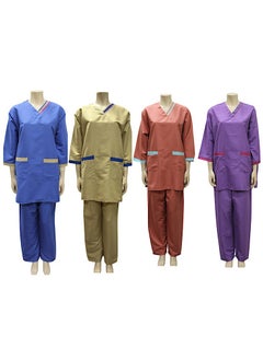 Purple Blue Tangerine camel
