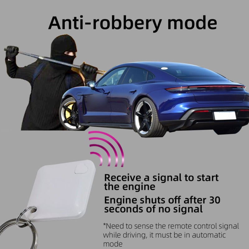 Car Engine Lock: 12Volt Multicolor Small Size Remote Control - Anti-Robbery Intelligent Induction Auto Immobilizer System for Cars and Motorcycles - Image 2