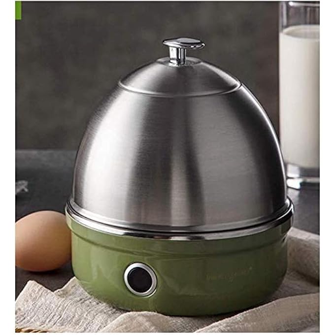 غلاية بيض، غلاية بيض، بيض، طباخ بيض، جهاز تبخير، طبخ بيض منزلي أوتوماتيكي، قطعة أثرية من الفولاذ المقاوم للصدأ، ثلاثة ألوان، اختياري، جهاز تبخير البيض، اللون الوردي، اللون الأخضر، الأصل - Image 2