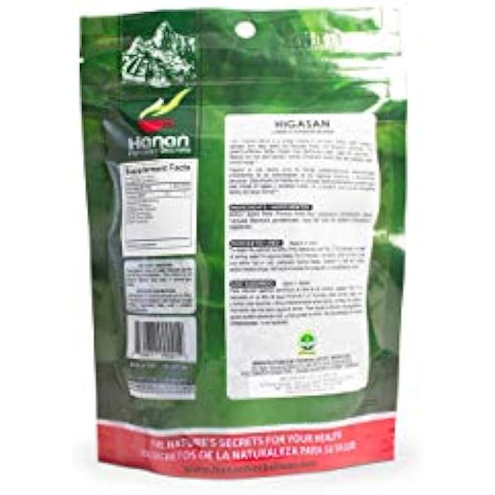 Hanan Peruvian Secrets Higasan Herbal Tea | 100% Natural Liver Cleanser | 1.76oz / 50g | Naturally Aids in Cleansing the Liver and Maintaining Healthy Cholesterol Levels - Image 3