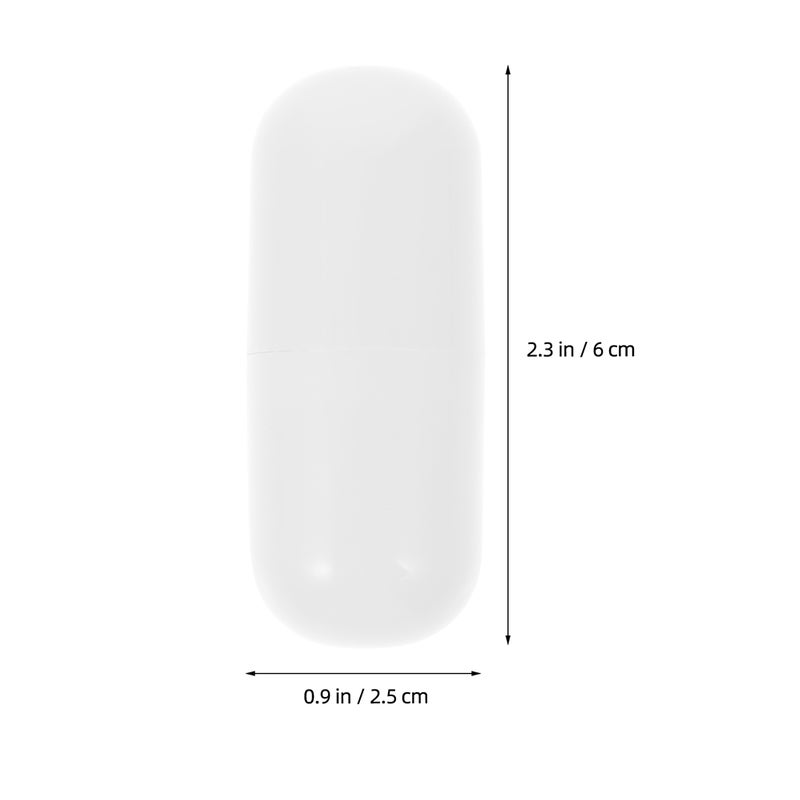 10pcs Empty Lip Balm Containers Mini Lip Gloss Travel Box Lipstick Storage Box for DIY Lipstick Beauty Accessories Lip Balm Packaging Box White - Image 5