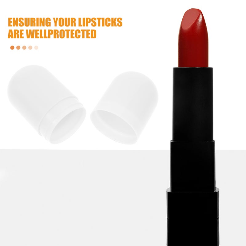 10pcs Empty Lip Balm Containers Mini Lip Gloss Travel Box Lipstick Storage Box for DIY Lipstick Beauty Accessories Lip Balm Packaging Box White - Image 4