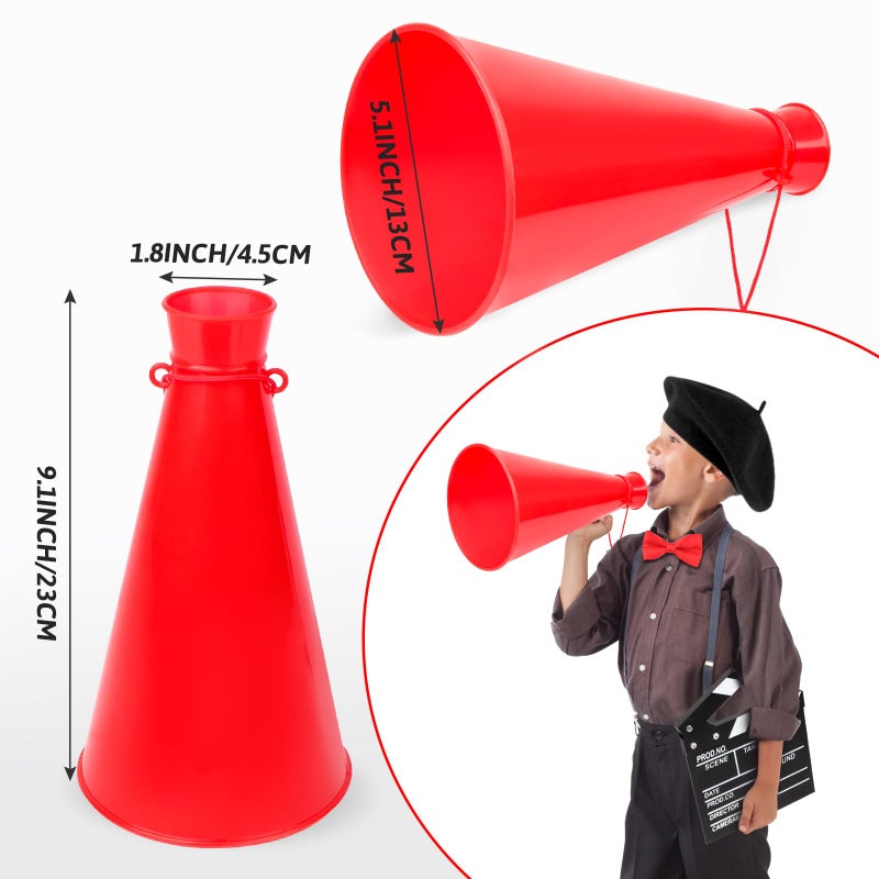 Yewong 4 Pieces Kids Director Costume Accessories Set For Filmmaker Awards Career Day Dress Up Movie Night Party Supplies (Set A) - Image 2