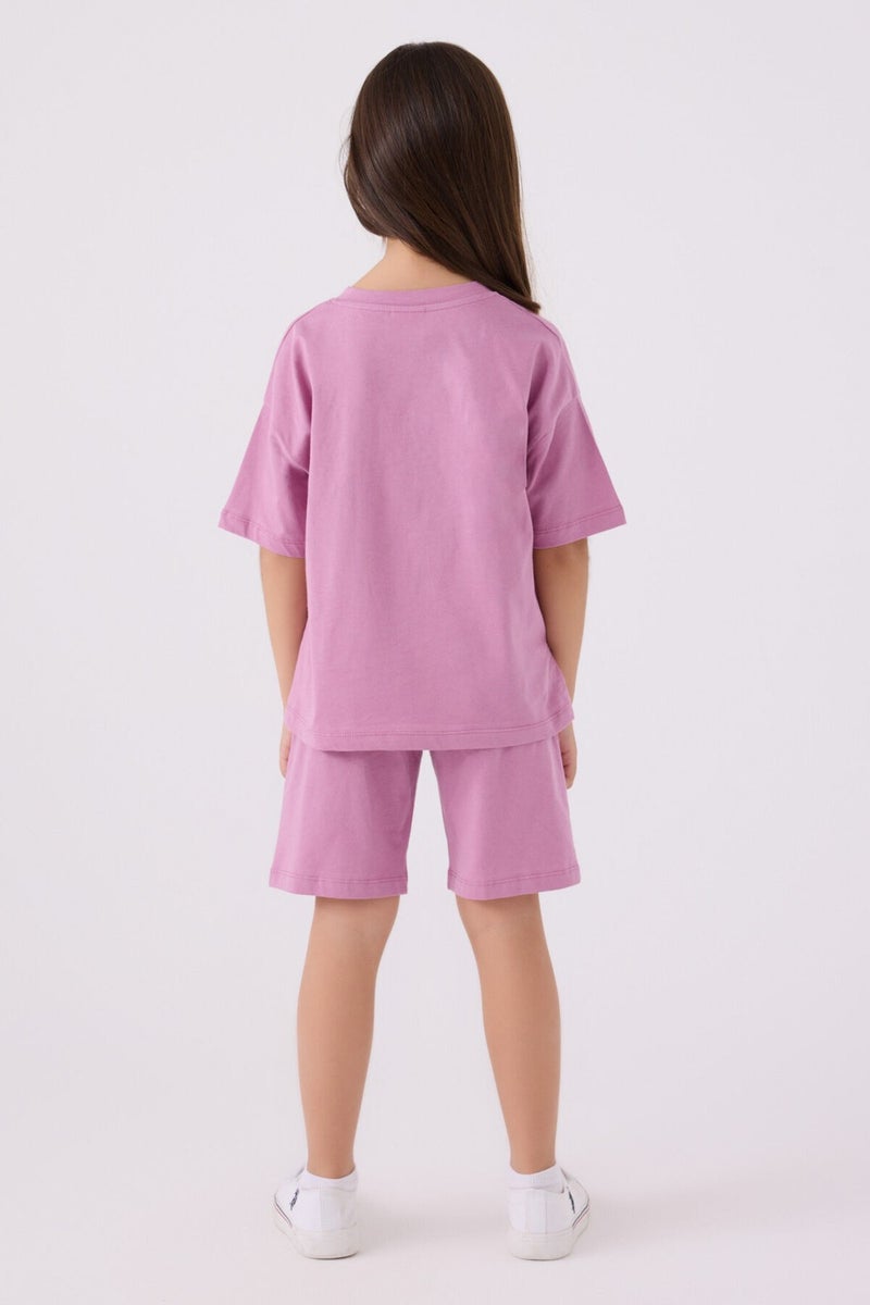 U.S. Polo Assn. Girls Rose Bermuda Set  - Image 5