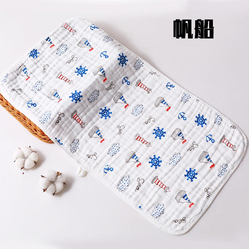6-Layer Gauze Baby Bath Towel, Pure Cotton, Super Soft, Breathable, Lint-Free, Animal Print