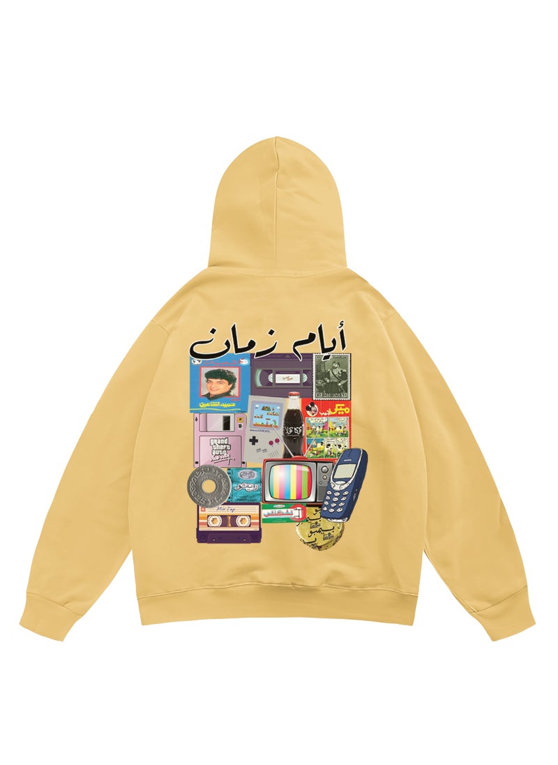 برنت ان جو هوودى اوفر سايز للرجال و النساء  - Image 2