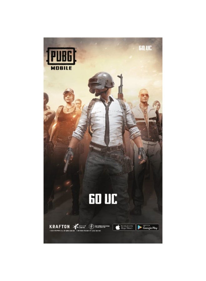PUBG Mobile 60 UC $1 Gift Card (Digital)