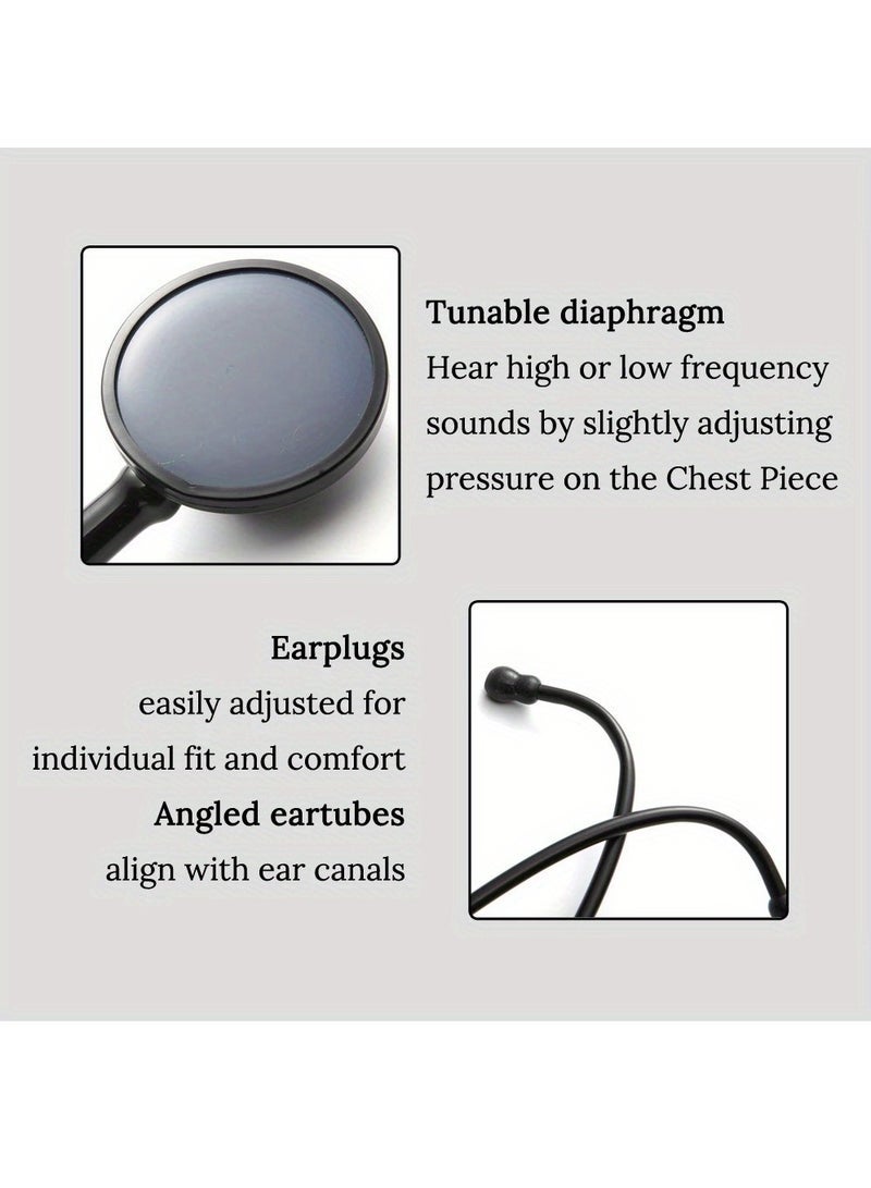 general Cardiology Stethoscope Medical Single Head Doctor Stethoscope Professional Heart Lung Doctor Student Medical Equipment Device - Image 4