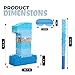 Birchio Number 1 Pinata Bundle with a Blindfold and Bat162 x 107 x 4 Inches Perfect for Boys and Girls Birthday Party Supplies Blue Theme Birthday Decoration - Image 4