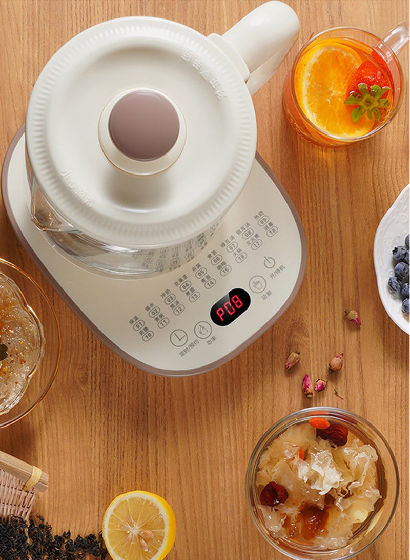 Electric Wellness Thermostat Teapot 1.8L White  - Image 5
