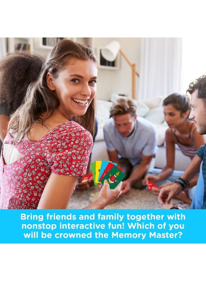 AQUARIUS Grinch Christmas Memory Master Card Game - Fun Family Party Game for Kids, Teens & Adults - Entertaining Family Game Night Gift - Officially Licensed Merchandise - Ages 6+ - Image 3